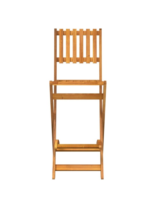 Lauko baro baldų komplektas, 3 dalių, akacijos medienos masyvas