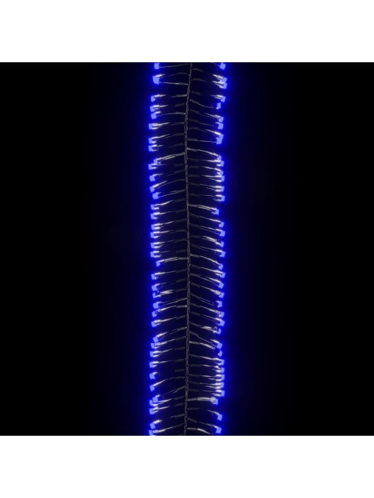 LED lempučių girlianda, 11m, PVC, 1000 mėlynų LED, tanki