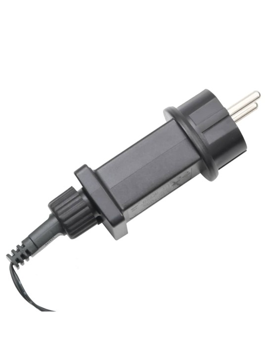 LED lempučių girlianda, 11m, PVC, 1000 mėlynų LED, tanki