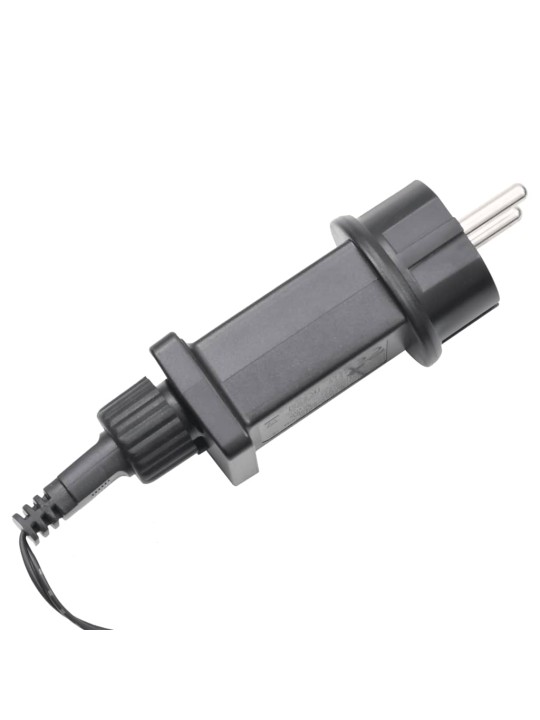 LED lempučių girlianda, 11m, PVC, 1000 įvairių spalvų LED