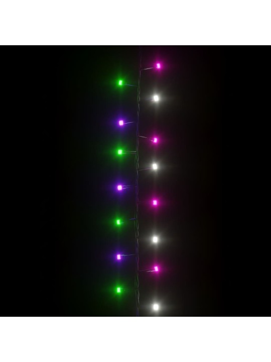 Smulkių LED lempučių girlianda, 13m, PVC, 400 pastelinių LED