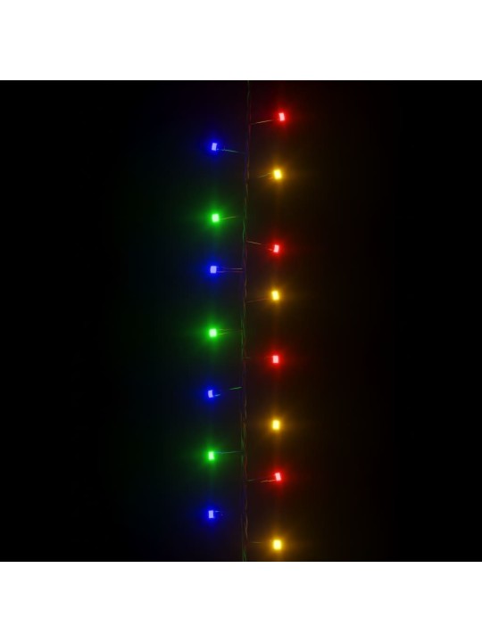 Smulkių LED lempučių girlianda, 25m, PVC, 1000 spalvotų LED