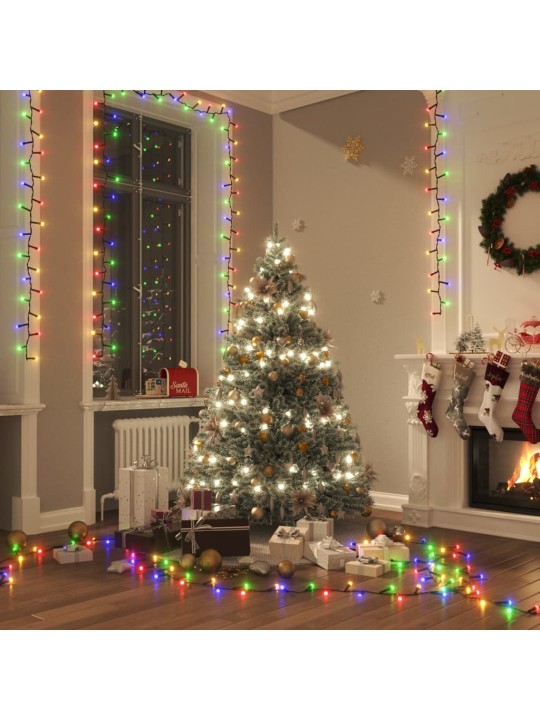 Smulkių LED lempučių girlianda, 25m, PVC, 1000 spalvotų LED