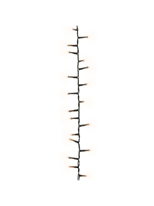 Smulkių LED lempučių girlianda, 45m, PVC, 2000 šiltų baltų LED
