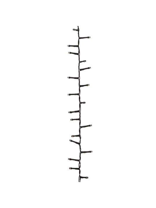 Smulkių LED lempučių girlianda, 45m, PVC, 2000 šiltų baltų LED