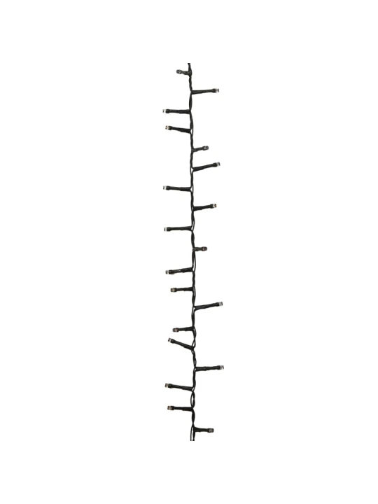 Smulkių LED lempučių girlianda, 45m, PVC, 2000 mėlynų LED