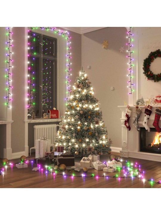 Smulkių LED lempučių girlianda, 45m, PVC, 2000 pastelinių LED