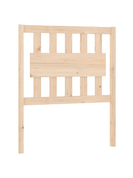 Lovos galvūgalis, 80,5x4x100cm, pušies medienos masyvas