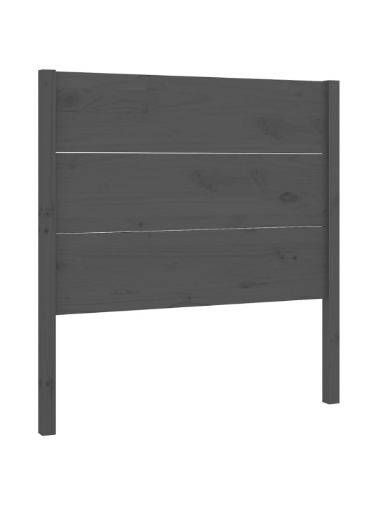Galvūgalis, pilkas, 81x4x100cm, pušies medienos masyvas