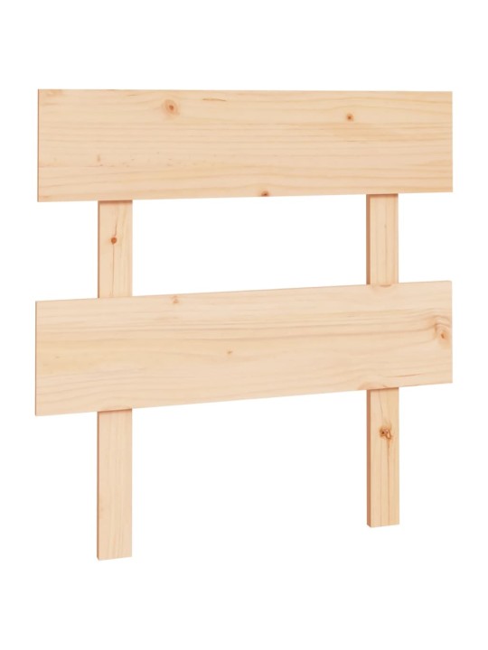Lovos galvūgalis, 78,5x3x81cm, pušies medienos masyvas