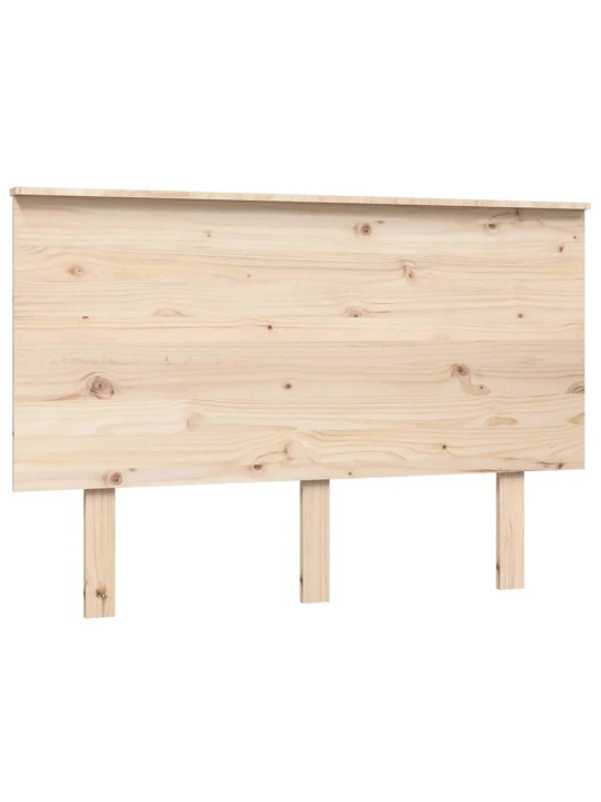 Lovos galvūgalis, 124x6x82,5cm, pušies medienos masyvas