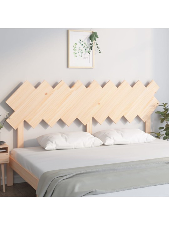Lovos galvūgalis, 178x3x80,5cm, pušies medienos masyvas