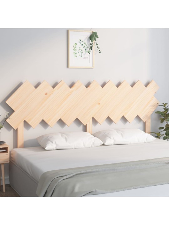 Lovos galvūgalis, 178x3x80,5cm, pušies medienos masyvas