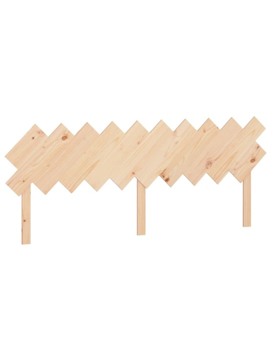 Lovos galvūgalis, 196x3x80,5cm, pušies medienos masyvas