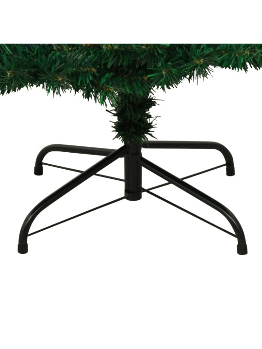 Kalėdų eglutė su stovu, žalia, 150cm, PVC, spiralės formos