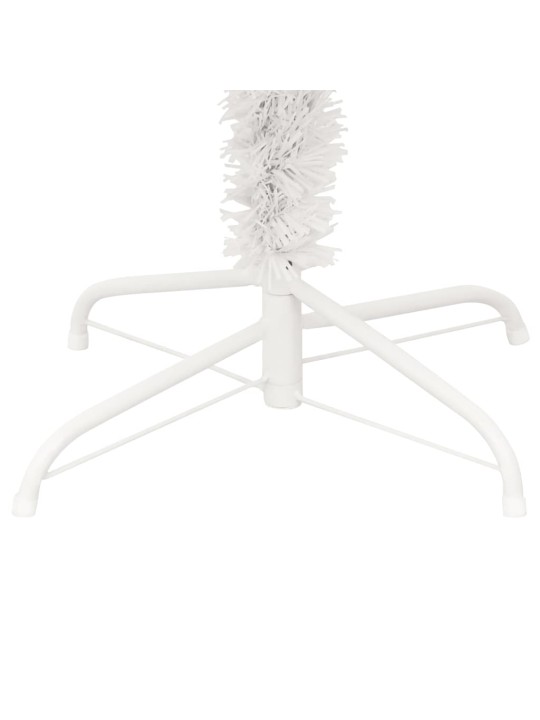 Kalėdų eglutė su stovu, balta, 150cm, PVC, spiralės formos