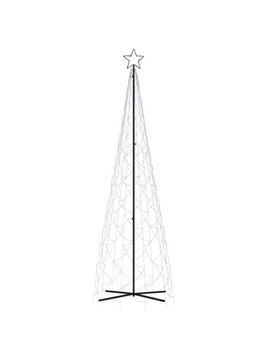 Kalėdų eglutė, 100x300cm, kūgio formos, 500 mėlynų LED