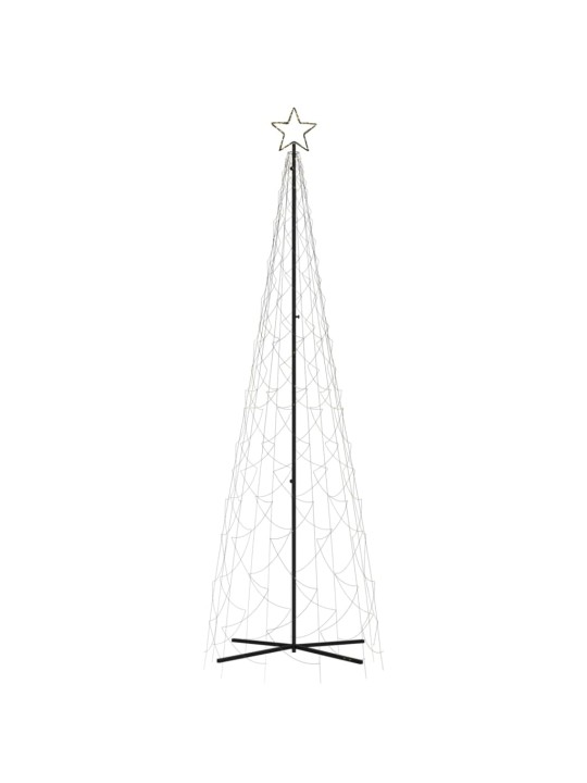 Kalėdų eglutė, 100x300cm, kūgio formos, 500 šiltų baltų LED