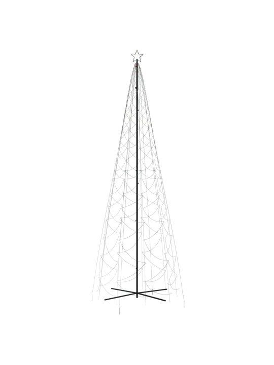 Kalėdų eglutė, 160x500cm, kūgio formos, 1400 spalvotų LED