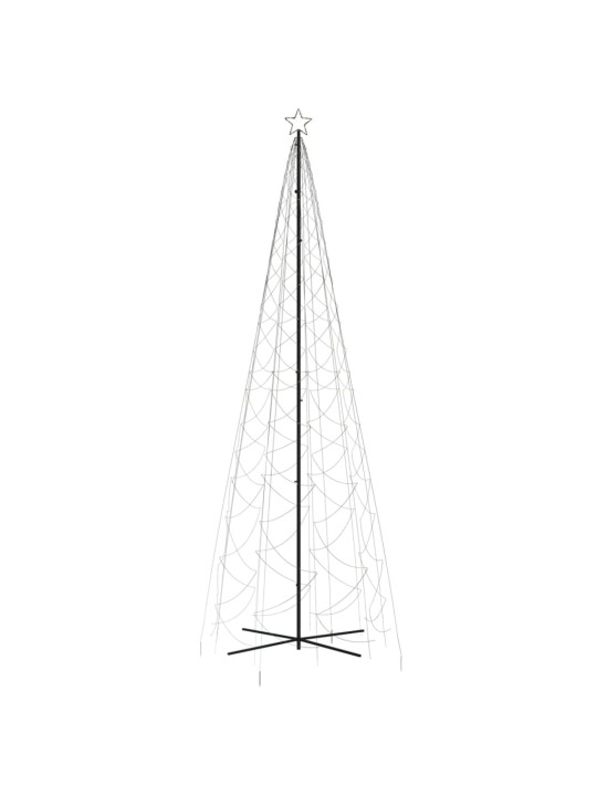 Kalėdų eglutė, 160x500cm, kūgio formos, 1400 šiltų baltų LED