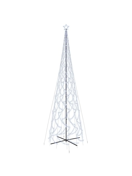 Kalėdų eglutė, 230x800cm, kūgio formos, 3000 šaltų baltų LED