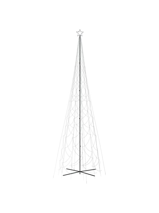Kalėdų eglutė, 230x800cm, kūgio formos, 3000 šaltų baltų LED
