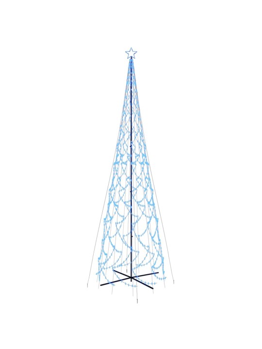 Kalėdų eglutė, 230x800cm, kūgio formos, 3000 mėlynų LED