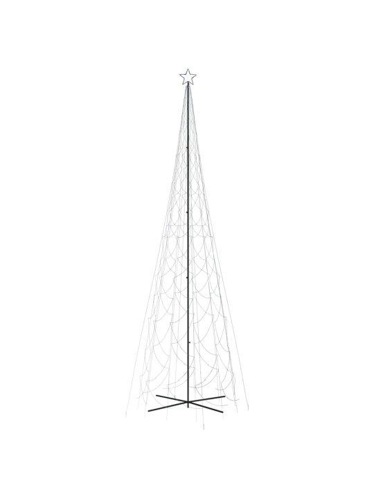 Kalėdų eglutė, 230x800cm, kūgio formos, 3000 mėlynų LED