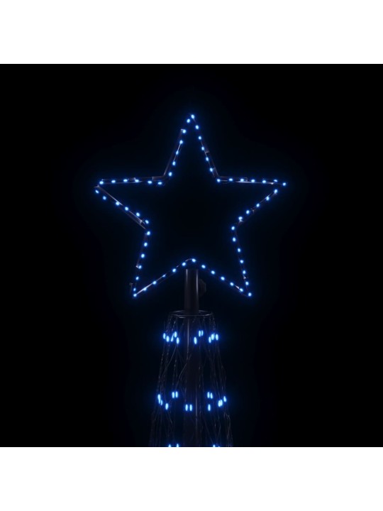 Kalėdų eglutė, 230x800cm, kūgio formos, 3000 mėlynų LED