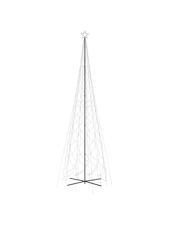 Kalėdų eglutė, 230x800cm, kūgio formos, 3000 spalvotų LED
