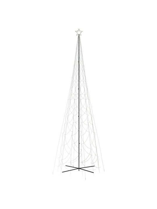 Kalėdų eglutė, 230x800cm, kūgio formos, 3000 šiltų baltų LED