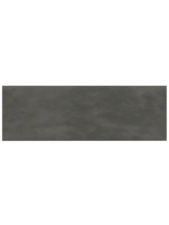 Sienų plokštės, 12vnt., pilkos, 90x30cm, aksomas, 3,24m²