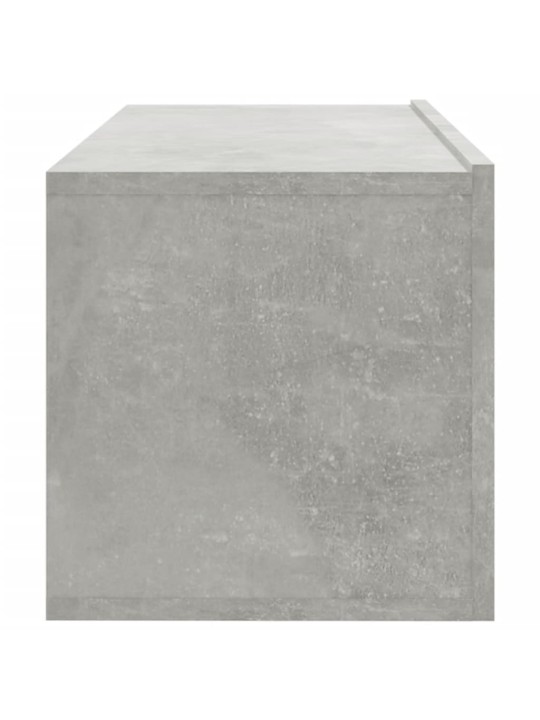 Televizoriaus spintelės, 2vnt., pilkos, 100x30x30cm, mediena
