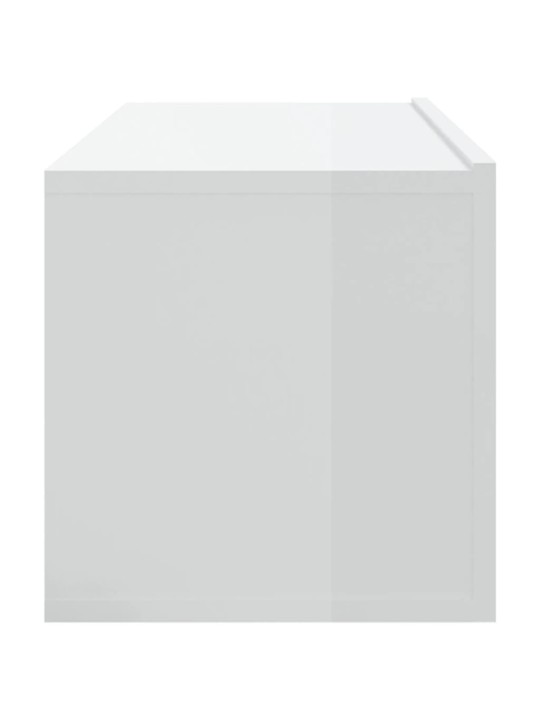 Televizoriaus spintelės, 2vnt., baltos, 100x30x30cm, mediena