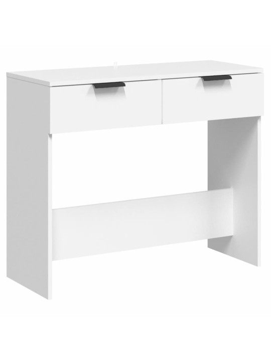 Konsolinis staliukas, baltas, 90x36x75cm, apdirbta mediena
