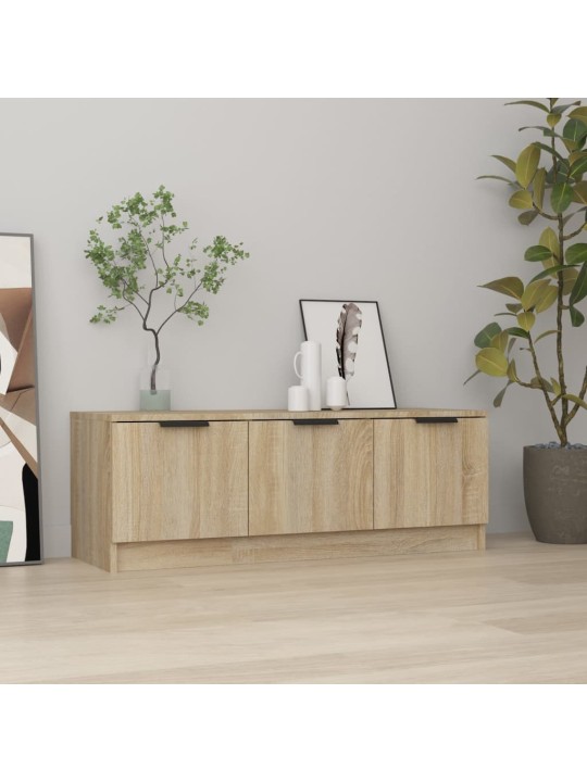 Televizoriaus spintelė, ąžuolo, 102x35x36,5cm, apdirbta mediena