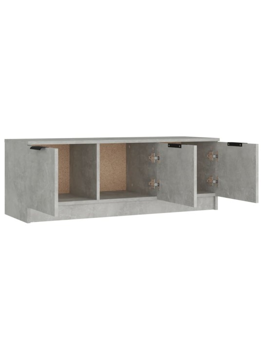 Televizoriaus spintelė, betono pilka, 102x35x36,5cm, mediena