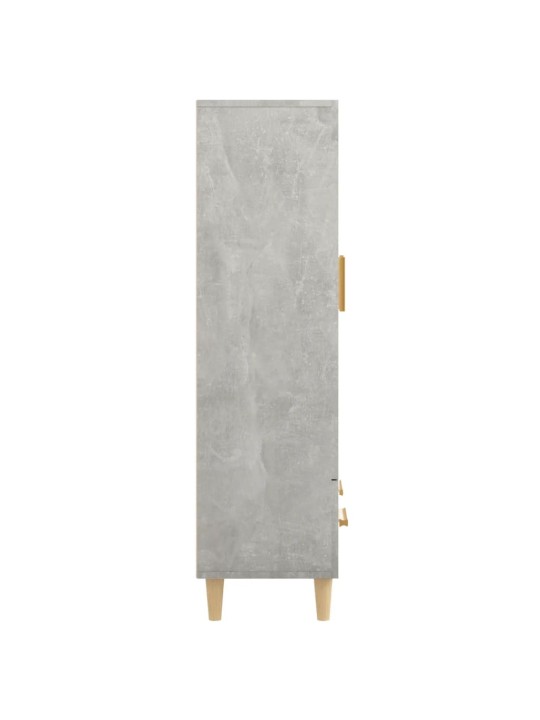 Komoda, betono pilkos spalvos, 70x31x115cm, apdirbta mediena