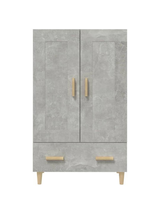 Komoda, betono pilkos spalvos, 70x31x115cm, apdirbta mediena