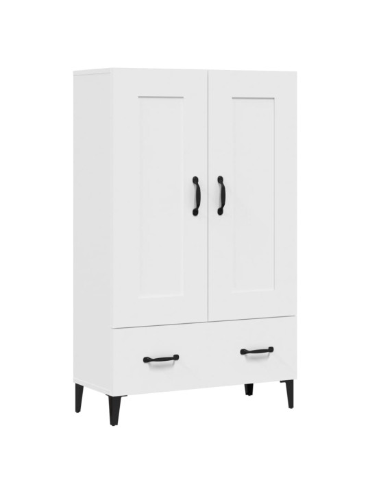 Komoda, baltos spalvos, 70x31x115cm, apdirbta mediena