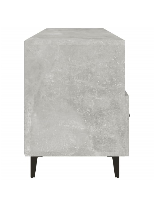 Televizoriaus spintelė, betono pilka, 102x35x50cm, mediena