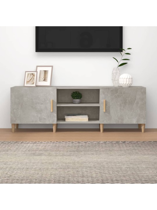 Televizoriaus spintelė, betono pilka, 150x30x50cm, mediena