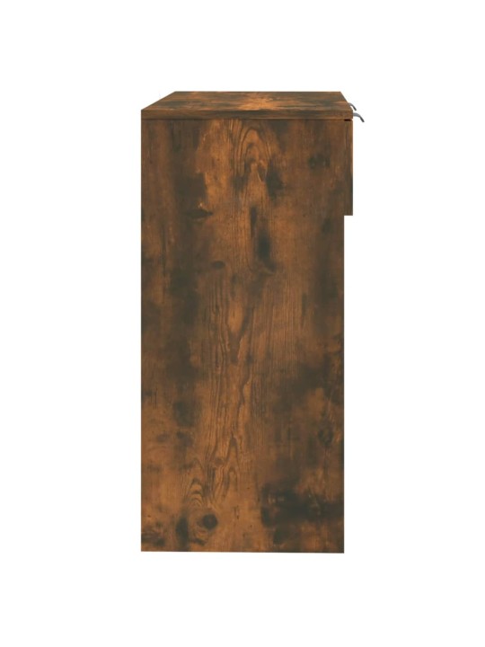 Konsolinis staliukas, dūminio ąžuolo, 90x36x75cm, mediena