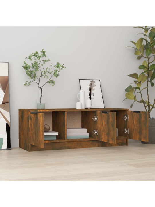 Televizoriaus spintelė, dūminio ąžuolo, 102x35x36,5cm, mediena