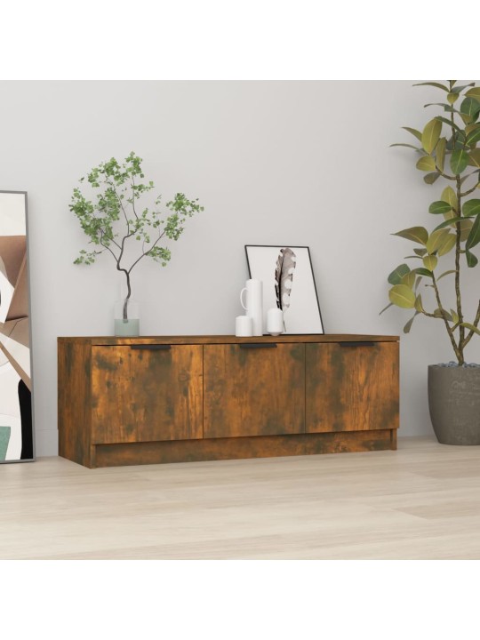 Televizoriaus spintelė, dūminio ąžuolo, 102x35x36,5cm, mediena