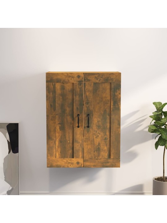 Pakabinama sieninė spintelė, dūminio ąžuolo, 69,5x32,5x90cm