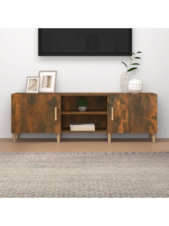 Televizoriaus spintelė, dūminio ąžuolo, 150x30x50cm, mediena