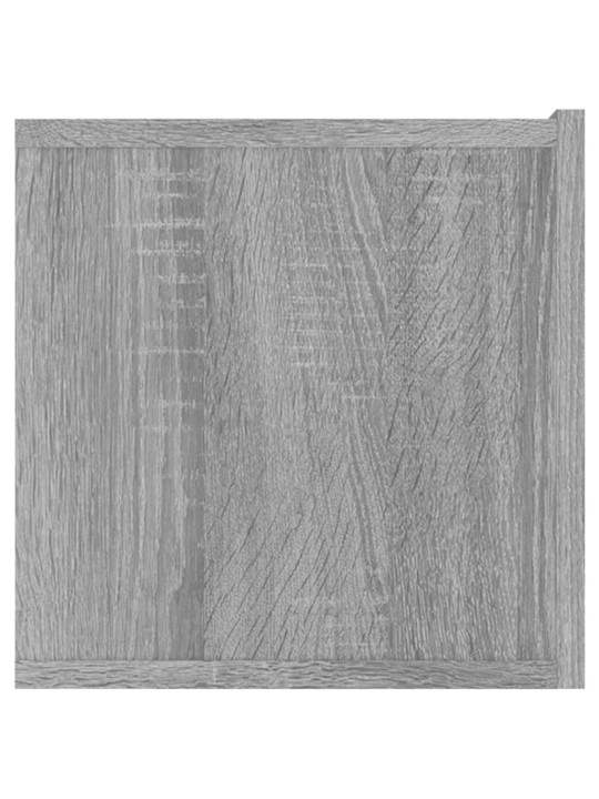 Televizoriaus spintelės, 2vnt., pilkos, 80x30x30cm, mediena