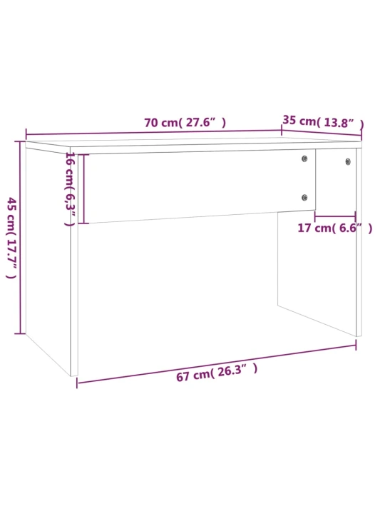 Kosmetinio staliuko komplektas, baltos spalvos, 86,5x35x136cm