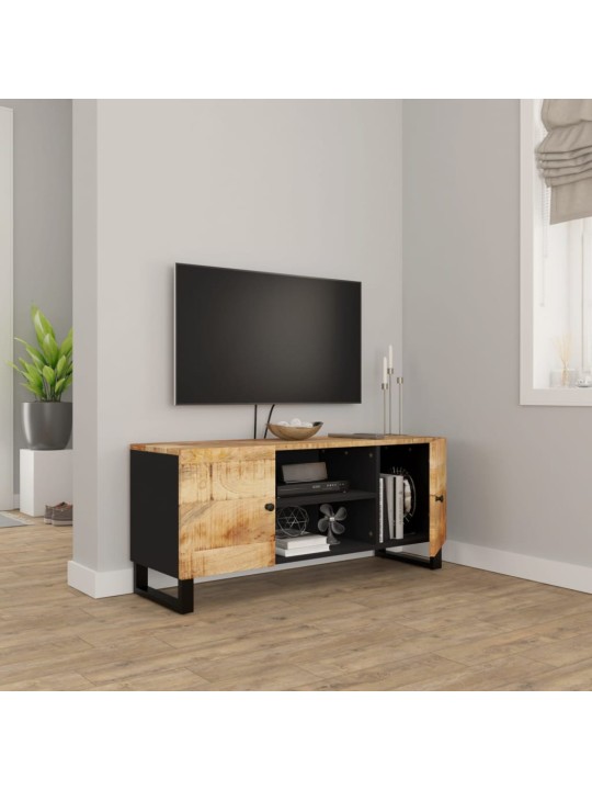 Televizoriaus spintelė, 105x33x46cm, mango medienos masyvas